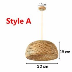 Bamboo Pendant Light,Rattan Pendant Light,Wicker Lampshade,Bamboo Light,Rattan LampShade,Rattan Light Fixture,Bamboo Lampshade,Woven Light Chandelier,Kitchen light, Bedroom living room deco