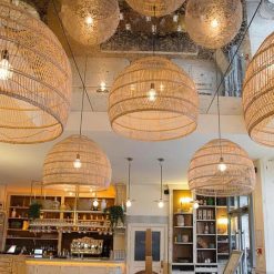 Bamboo Pendant Light,Rattan Pendant Light,Wicker Lampshade,Bamboo Light,Rattan LampShade,Rattan Light Fixture,Bamboo Lampshade,Woven Light Chandelier,Kitchen light, Bedroom living room deco