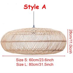 Bamboo Pendant Light,Rattan Pendant Light,Wicker Lampshade,Bamboo Light,Rattan LampShade,Rattan Light Fixture,Bamboo Lampshade,Woven Light Chandelier,Kitchen light, Bedroom living room deco