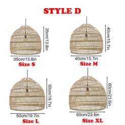 Bamboo Pendant Light,Rattan Pendant Light,Wicker Lampshade,Bamboo Light,Rattan LampShade,Rattan Light Fixture,Bamboo Lampshade,Woven Light Chandelier,Kitchen light, Bedroom living room deco
