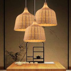 Bamboo Pendant Light,Rattan Pendant Light,Wicker Lampshade,Bamboo Light,Rattan LampShade,Rattan Light Fixture,Bamboo Lampshade,Woven Light Chandelier,Kitchen light, Bedroom living room deco