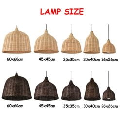 Bamboo Pendant Light,Rattan Pendant Light,Wicker Lampshade,Bamboo Light,Rattan LampShade,Rattan Light Fixture,Bamboo Lampshade,Woven Light Chandelier,Kitchen light, Bedroom living room deco