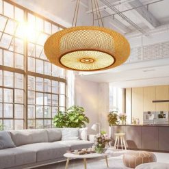 Bamboo Pendant Light,Rattan Pendant Light,Wicker Lampshade,Bamboo Light,Rattan LampShade,Rattan Light Fixture,Bamboo Lampshade,Woven Light Chandelier,Kitchen light, Bedroom living room deco