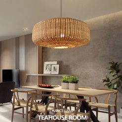 Bamboo Pendant Light,Rattan Pendant Light,Wicker Lampshade,Bamboo Light,Rattan LampShade,Rattan Light Fixture,Bamboo Lampshade,Woven Light Chandelier,Kitchen light, Bedroom living room deco