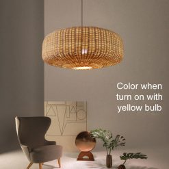 Bamboo Pendant Light,Rattan Pendant Light,Wicker Lampshade,Bamboo Light,Rattan LampShade,Rattan Light Fixture,Bamboo Lampshade,Woven Light Chandelier,Kitchen light, Bedroom living room deco