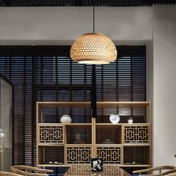 Bamboo Pendant Light,Rattan Pendant Light,Wicker Lampshade,Bamboo Light,Rattan LampShade,Rattan Light Fixture,Bamboo Lampshade,Woven Light Chandelier,Kitchen light, Bedroom living room deco