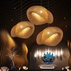 Bamboo Pendant Light,Rattan Pendant Light,Wicker Lampshade,Bamboo Light,Rattan LampShade,Rattan Light Fixture,Bamboo Lampshade,Woven Light Chandelier,Kitchen light, Bedroom living room deco