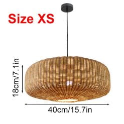 Bamboo Pendant Light,Rattan Pendant Light,Wicker Lampshade,Bamboo Light,Rattan LampShade,Rattan Light Fixture,Bamboo Lampshade,Woven Light Chandelier,Kitchen light, Bedroom living room deco