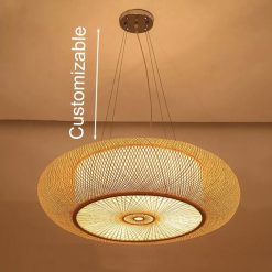 Bamboo Pendant Light,Rattan Pendant Light,Wicker Lampshade,Bamboo Light,Rattan LampShade,Rattan Light Fixture,Bamboo Lampshade,Woven Light Chandelier,Kitchen light, Bedroom living room deco