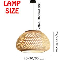 Bamboo Pendant Light,Rattan Pendant Light,Wicker Lampshade,Bamboo Light,Rattan LampShade,Rattan Light Fixture,Bamboo Lampshade,Woven Light Chandelier,Kitchen light, Bedroom living room deco