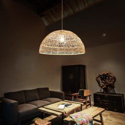 Bamboo Pendant Light,Rattan Pendant Light,Wicker Lampshade,Bamboo Light,Rattan LampShade,Rattan Light Fixture,Bamboo Lampshade,Woven Light Chandelier,Kitchen light, Bedroom living room deco