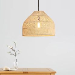 Bamboo Pendant Light,Rattan Pendant Light,Wicker Lampshade,Bamboo Light,Rattan LampShade,Rattan Light Fixture,Bamboo Lampshade,Woven Light Chandelier,Kitchen light, Bedroom living room deco