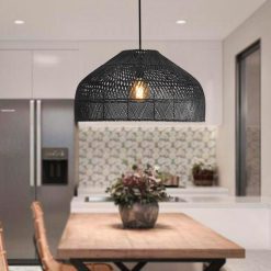 Bamboo Pendant Light,Rattan Pendant Light,Wicker Lampshade,Bamboo Light,Rattan LampShade,Rattan Light Fixture,Bamboo Lampshade,Woven Light Chandelier,Kitchen light, Bedroom living room deco