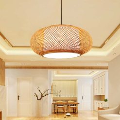 Bamboo Pendant Light,Rattan Pendant Light,Wicker Lampshade,Bamboo Light,Rattan LampShade,Rattan Light Fixture,Bamboo Lampshade,Woven Light Chandelier,Kitchen light, Bedroom living room deco