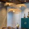 Creative Bamboo Pendant Lights, Woven Bamboo Lampshade for Restaurant, Coffee House