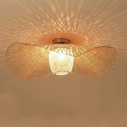 Bamboo Pendant Light,Rattan Pendant Light,Wicker Lampshade,Bamboo Light,Rattan LampShade,Rattan Light Fixture,Bamboo Lampshade,Woven Light Chandelier,Kitchen light, Bedroom living room deco