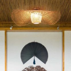 Bamboo Pendant Light,Rattan Pendant Light,Wicker Lampshade,Bamboo Light,Rattan LampShade,Rattan Light Fixture,Bamboo Lampshade,Woven Light Chandelier,Kitchen light, Bedroom living room deco