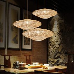 Bamboo Pendant Light,Rattan Pendant Light,Wicker Lampshade,Bamboo Light,Rattan LampShade,Rattan Light Fixture,Bamboo Lampshade,Woven Light Chandelier,Kitchen light, Bedroom living room deco