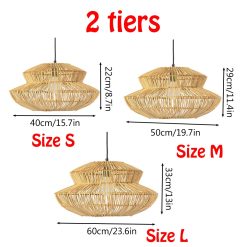 Bamboo Pendant Light,Rattan Pendant Light,Wicker Lampshade,Bamboo Light,Rattan LampShade,Rattan Light Fixture,Bamboo Lampshade,Woven Light Chandelier,Kitchen light, Bedroom living room deco