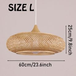 Bamboo Pendant Light,Rattan Pendant Light,Wicker Lampshade,Bamboo Light,Rattan LampShade,Rattan Light Fixture,Bamboo Lampshade,Woven Light Chandelier,Kitchen light, Bedroom living room deco