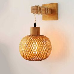 Bamboo Pendant Light,Rattan Pendant Light,Wicker Lampshade,Bamboo Light,Rattan LampShade,Rattan Light Fixture,Bamboo Lampshade,Woven Light Chandelier,Kitchen light, Bedroom living room deco