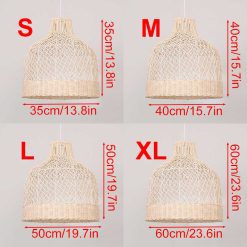 Bamboo Pendant Light,Rattan Pendant Light,Wicker Lampshade,Bamboo Light,Rattan LampShade,Rattan Light Fixture,Bamboo Lampshade,Woven Light Chandelier,Kitchen light, Bedroom living room deco