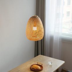 Bamboo Pendant Light,Rattan Pendant Light,Wicker Lampshade,Bamboo Light,Rattan LampShade,Rattan Light Fixture,Bamboo Lampshade,Woven Light Chandelier,Kitchen light, Bedroom living room deco
