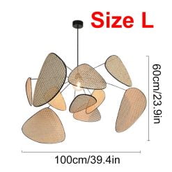 Bamboo Pendant Light,Rattan Pendant Light,Wicker Lampshade,Bamboo Light,Rattan LampShade,Rattan Light Fixture,Bamboo Lampshade,Woven Light Chandelier,Kitchen light, Bedroom living room deco