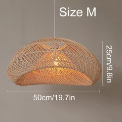 Bamboo Pendant Light,Rattan Pendant Light,Wicker Lampshade,Bamboo Light,Rattan LampShade,Rattan Light Fixture,Bamboo Lampshade,Woven Light Chandelier,Kitchen light, Bedroom living room deco