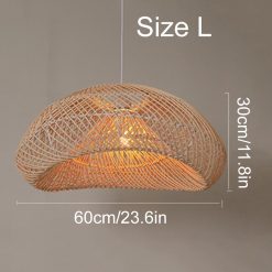 Bamboo Pendant Light,Rattan Pendant Light,Wicker Lampshade,Bamboo Light,Rattan LampShade,Rattan Light Fixture,Bamboo Lampshade,Woven Light Chandelier,Kitchen light, Bedroom living room deco