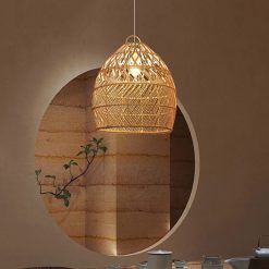 Bamboo Pendant Light,Rattan Pendant Light,Wicker Lampshade,Bamboo Light,Rattan LampShade,Rattan Light Fixture,Bamboo Lampshade,Woven Light Chandelier,Kitchen light, Bedroom living room deco