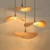 Woven Rattan Pendant Light, Rattan Lamp Shade, Wicker Chandeliers