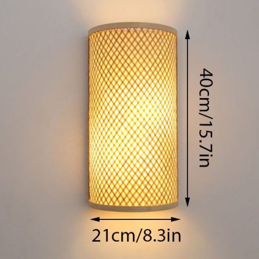 wall lampshade wall sconce light Bamboo Pendant Light,Rattan Pendant Light,Wicker Lampshade,Bamboo Light,Rattan LampShade