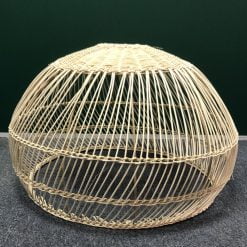 HQ Rattan Pendant Light Fixtures Rattan Lampshade Hanging, Wicker Lamp, Bamboo Light Shade