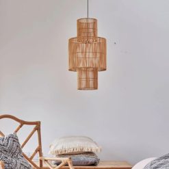 Bamboo Lampshade, Bamboo Pendant Light, Bamboo Lantern