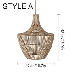 Bamboo Lampshade, Bamboo Pendant Light, Bamboo Lantern