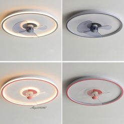 Alternative view of New Smart Bedroom Ceiling Fans Light Living Room Decor Led Lighting