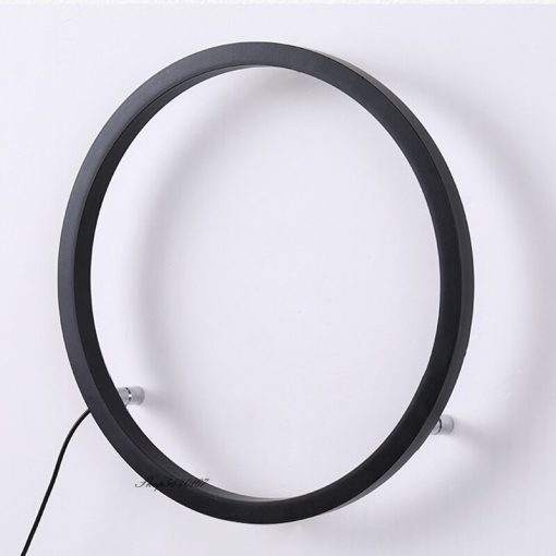 Modern Minimalist Led Rings Wall Lamp USB Living Room Background Wall ...