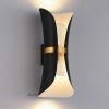 Modern Simple Wall Lamp Lights Iron Black Wall Sconce Fixture Living Room