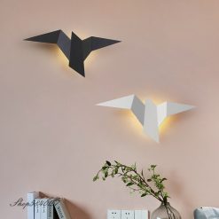 Alternative view of Led Iron Bird Lamp for Living Room Lights Home Decor Wall Sconces Stair Light