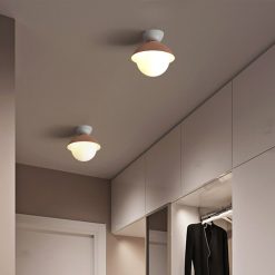 Nordic Corridor Ceiling Light Led Macaron Color Living Room Lights Simple Indoor Home Lighting Ceiling Kitchen Ceiling Lamps