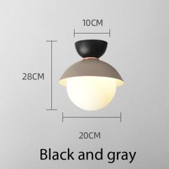Nordic Corridor Ceiling Light Led Macaron Color Living Room Lights Simple Indoor Home Lighting Ceiling Kitchen Ceiling Lamps