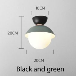 Nordic Corridor Ceiling Light Led Macaron Color Living Room Lights Simple Indoor Home Lighting Ceiling Kitchen Ceiling Lamps
