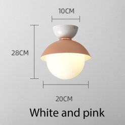 Nordic Corridor Ceiling Light Led Macaron Color Living Room Lights Simple Indoor Home Lighting Ceiling Kitchen Ceiling Lamps