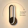 Modern Sconce Wall Light Led Rotatable Wall Lamp Bedroom Beside Black Sconce Stair Wall Candlle Lights