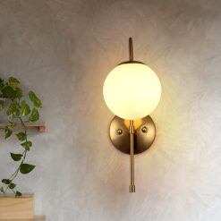 Alternative view of Nordic Gold Wall Sconce Bathroom Light LED Wall Light Fixtures
