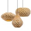 New Style Pendant Light Wicker Lamp Shade for Living Room Home Deco
