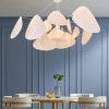 Fabric Petals Pendant Light, Livingroom Chandelier Kitchen Lighting