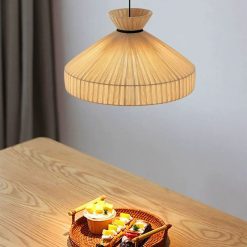 Alternative view of Nordic Minimalist Fabric Pendant Lights, Restaurant Dining Room Bedroom Lamp