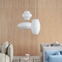 Alternative view of Fabric Lampshade, Cloth Pendant Lights Creative